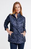 Doudoune imprimée courte 