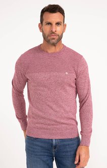 Pull col rond uni Joly