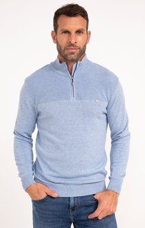 Pull col montant uni Contrast