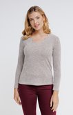 Pull maille fantaisie