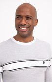 Pull col rond rayé Ben