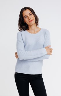 Pull manches longues col rond