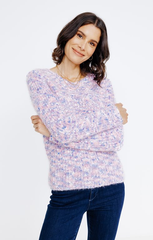 Pull manches longues col rond 