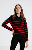 Pull rayé