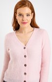 Cardigan col v
