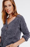 Cardigan col v