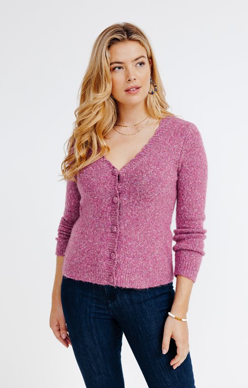 Cardigan col V