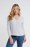 Cardigan col V