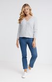 Cardigan col V