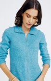 Cardigan zippé