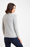 Cardigan avec col montant