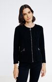 Cardigan col rond