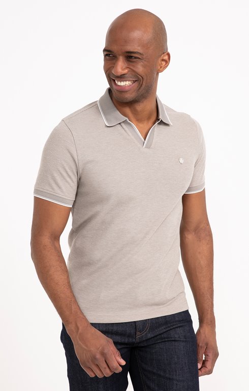Polo manches courtes Waffle