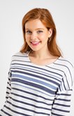 Tee-shirt manches longues rayé