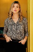 Chemise imprimée boutonnée