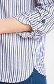 Chemise rayée boutonnée