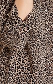 Chemise imprimé animalier avec studs