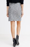 Jupe courte en tweed 