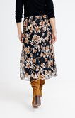 Jupe plissée imprimée