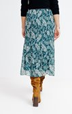 Jupe plissée imprimée