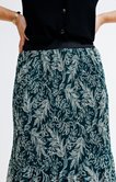 Jupe plissée imprimée