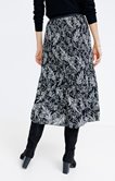 Jupe plissée imprimée