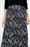 Jupe plissée imprimée