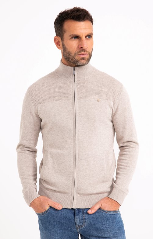 Gilet col montont zippé Basil