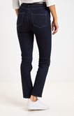 Pantalon 7/8 en denim surteint