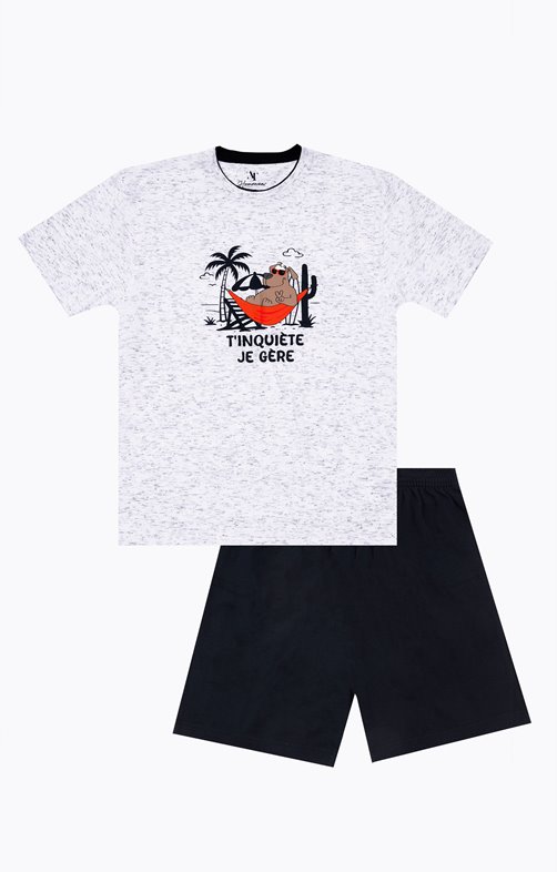 Pyjama court t'inquiète je gère