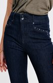 Pantalon en denim brut bi-stretch