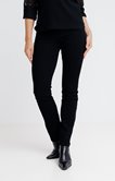 Pantalon en denim noir bi-stretch
