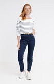Pantalon 7/8 en denim brut 