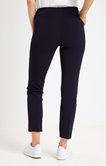 Pantalon 7/8 avec boutons métal