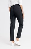 Pantalon 7/8 slim rayé