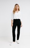 Pantalon 7/8 slim bi-stretch