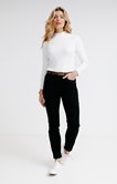 Pantalon 7/8 slim avec détails clous