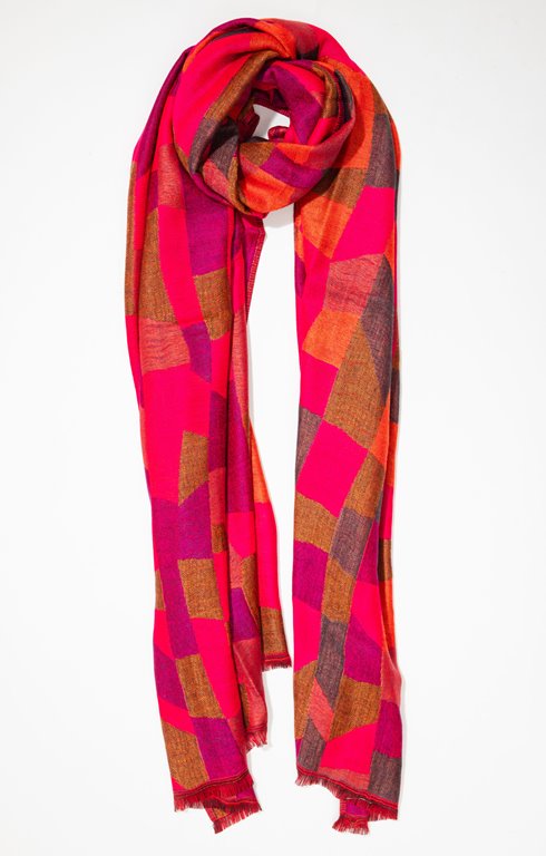 Foulard jacquard classique