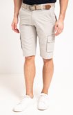 Bermuda cargo avec ceinture