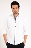 Chemise manches longues SATIN CHECK