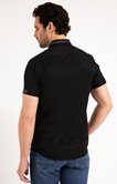 Chemise manches courtes UNIE NOIR