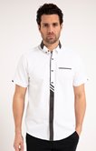 Chemise manches courtes PABLO UNI PAUL