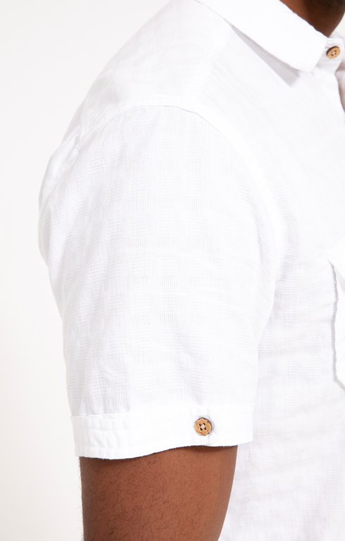 Ensemble Été Bébé Garçon CAROLILLY 2 Pièces - Chemise Et Short Coton, Taille Élastique