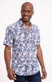 Chemise manches courtes imprimée