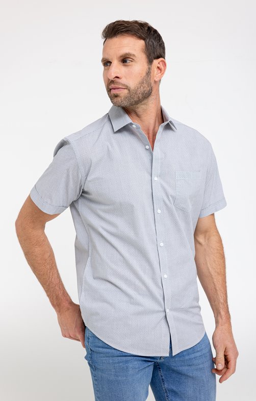 Chemise manches courtes confort