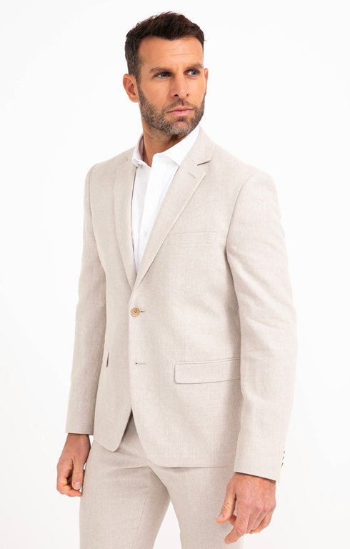 Veste de costume coupe ajustée Sabbia
