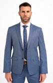 Veste de costume coupe ajustée Ceruleo