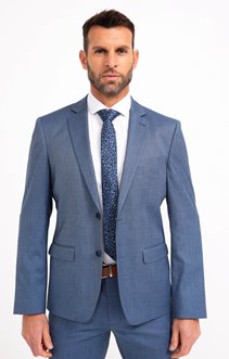 Veste de costume coupe ajustée Ceruleo