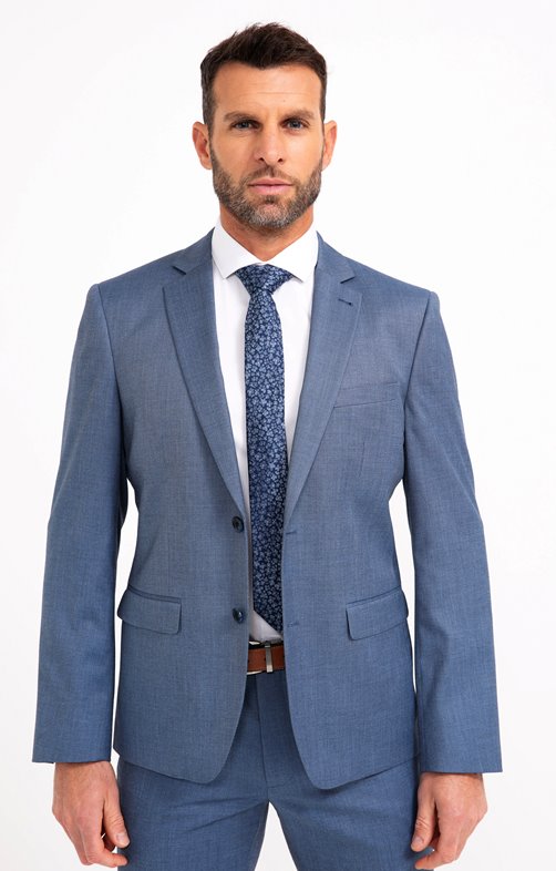 Veste de costume coupe ajustée Ceruleo