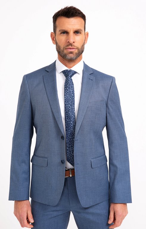 Veste de costume coupe ajustée Ceruleo